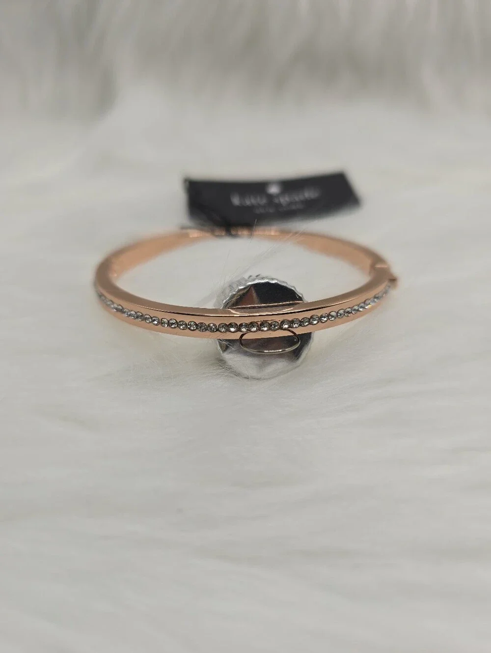 Kate Spade Rose Gold Crystal Bracelet